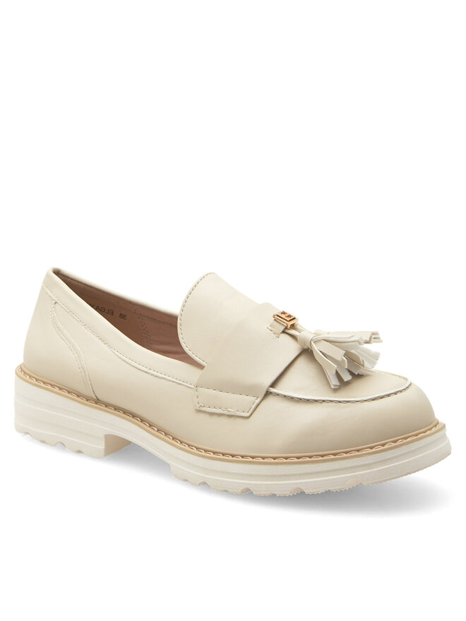 Jenny Fairy Loafersy Jenny Fairy ELGA WYL3647-2 Écru