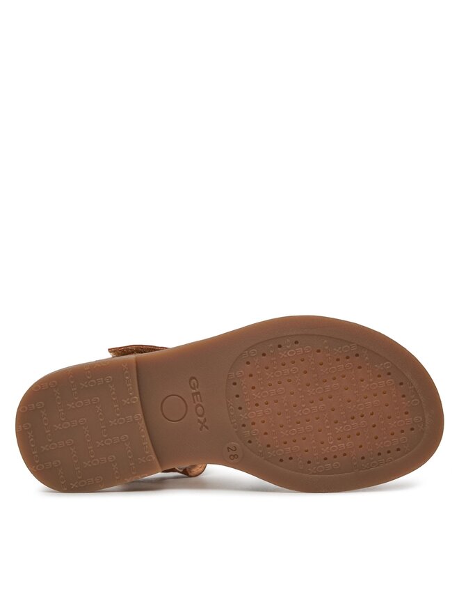 Geox Sandály Geox J Sandal Karly Girl J5235D 054AJ C5BF3 S Béžová