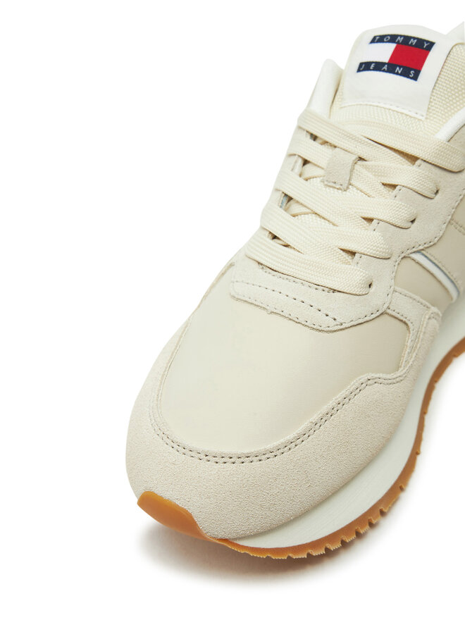 Tommy Jeans Sneakersy Tommy Jeans Tjw Eva Retro Runner EN0EN02771 Beżowy