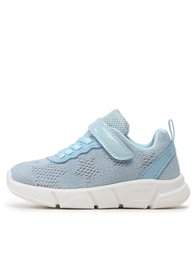 Geox Sneakers J Aril Girl J25DLD07QBCC1316 D Silberfarben