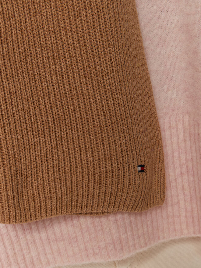 Tommy Hilfiger Šallīte Tommy Hilfiger Essential AW0AW16640 Bēšs