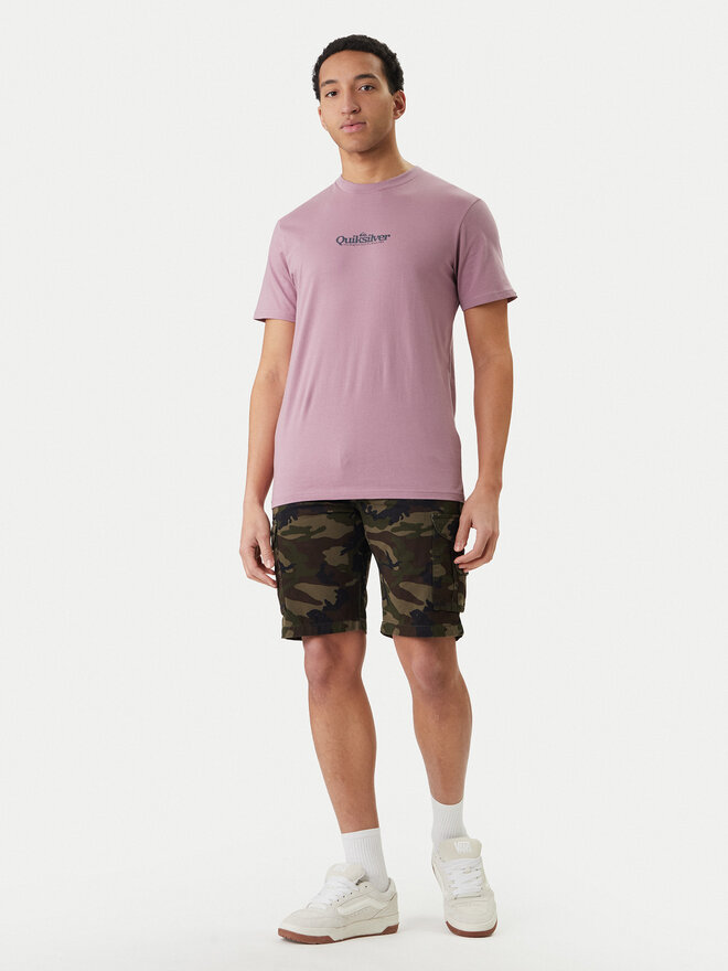 Quiksilver Quiksilver Футболка EQYZT08174 Фіолетовий Regular Fit