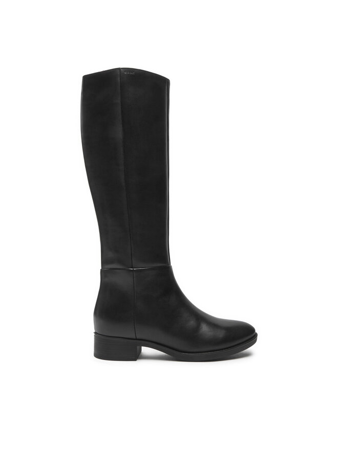 Geox Офицерки Geox D Felicity D D84G1D 00043 C9999 Черен