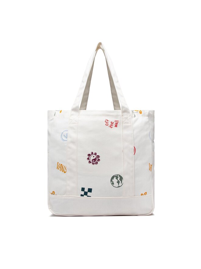 Bolso Vans In Our Hands Tote VN0A7SCM7VJ1 Blanco zapatos.es