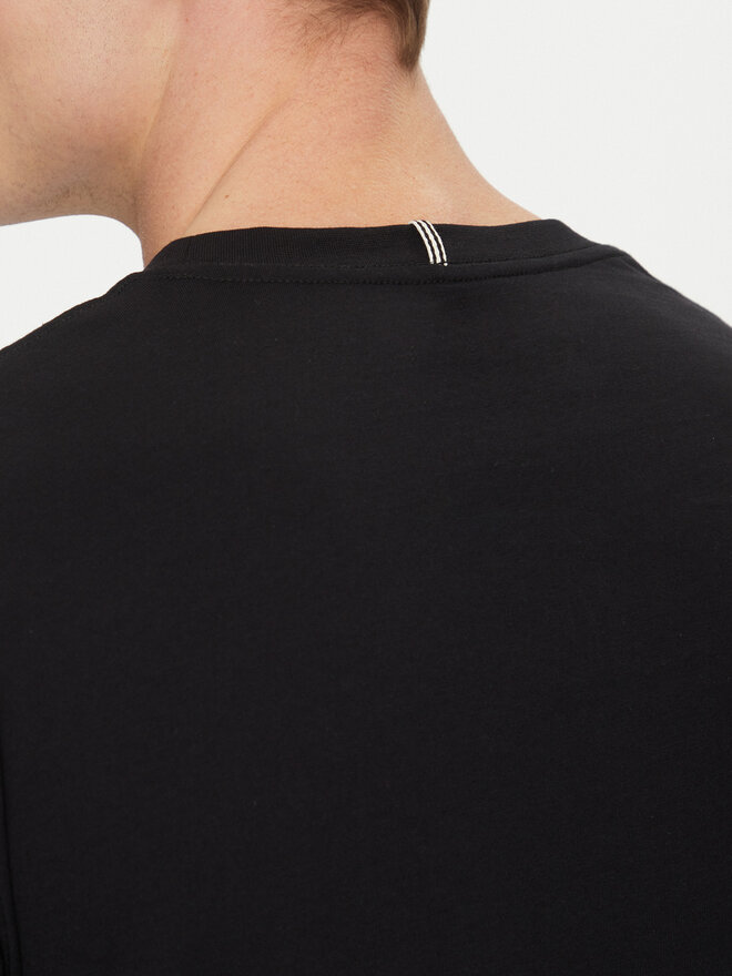 Jack&Jones Jack&Jones Marškinėliai Frederiksberg 12278266 Juoda Regular Fit