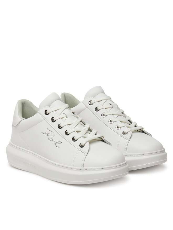 KARL LAGERFELD Сникърси KARL LAGERFELD Kapri KL62518 Бял
