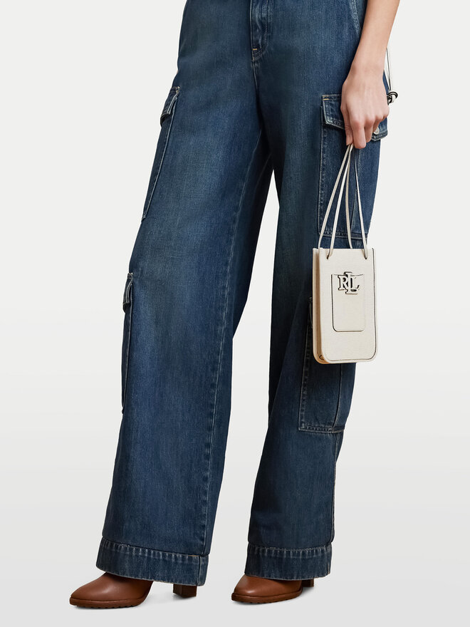 LAUREN RALPH LAUREN Torebka LAUREN RALPH LAUREN 432966780003 Biały