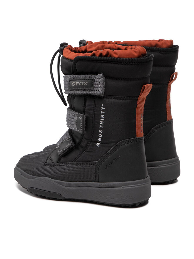 Geox Botas de nieve Geox J Bunshee Pg B Abx B J26D8B 0FUME C9BN6 S Negro