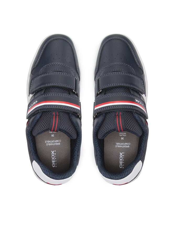 Geox Sneakersy Geox J Arzach Boy J354AA0BC14C0735 D Tmavomodrá