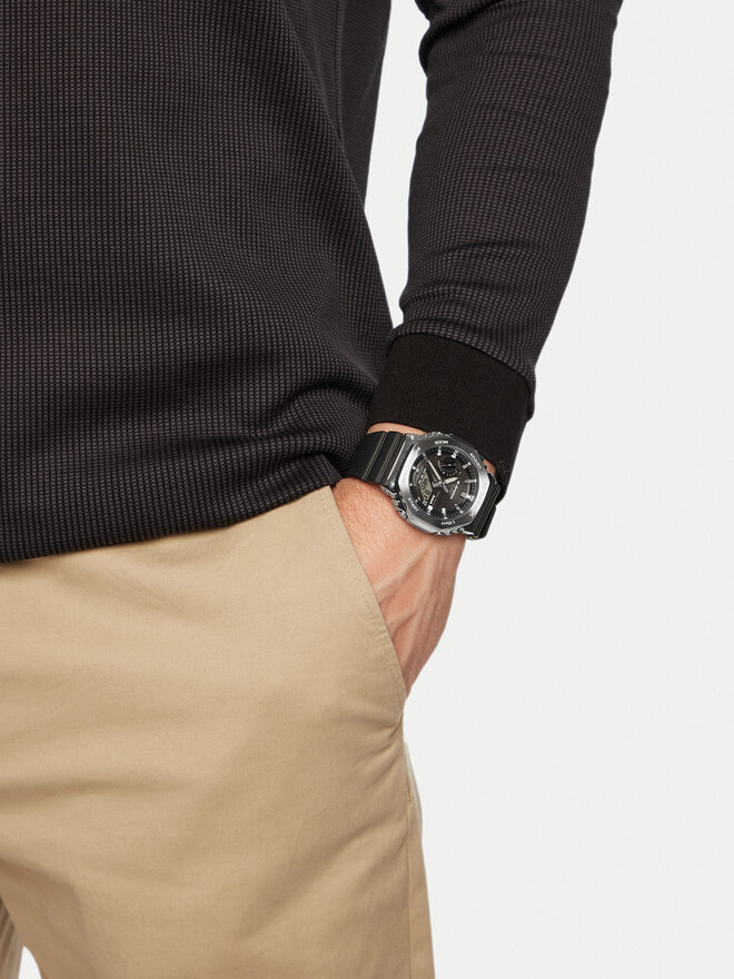 G-Shock Zegarek G-Shock Solar Bluetooth GBM-2100-1AER Czarny