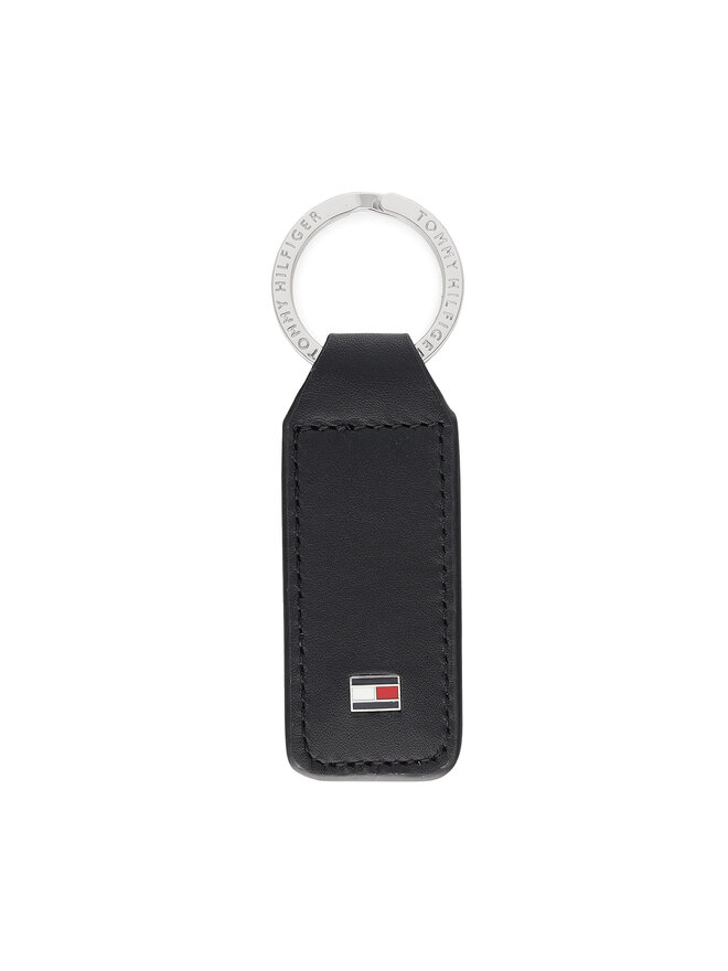 Tommy Hilfiger Set portafoglio e portachiavi Tommy Hilfiger Gp Eton Cc And Coin Pckt Keyfob AM0AM07931 Nero