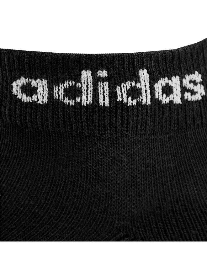 adidas Rövid unisex zoknik adidas Linear Ankle Socks Cushioned Socks 3 Pairs IC1303 Fekete