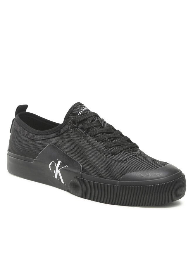 Calvin Klein Jeans Tornacipő Calvin Klein Jeans Skater Vulc Laceup Low Ny YM0YM00459 Fekete