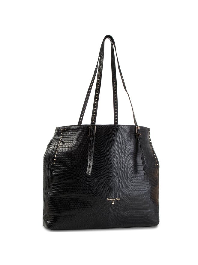 Torebka Patrizia Pepe 2V8135/A4H1-K103 Czarny | eobuwie.com.pl