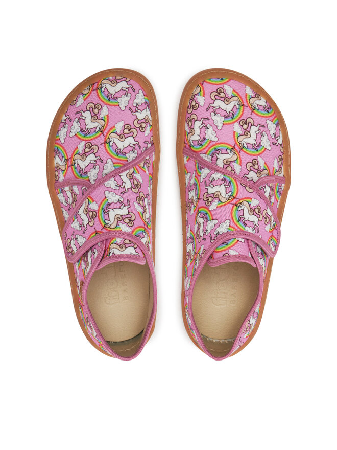 Froddo Пантофи Froddo Barefoot Slippers G1700408-4 S Розов