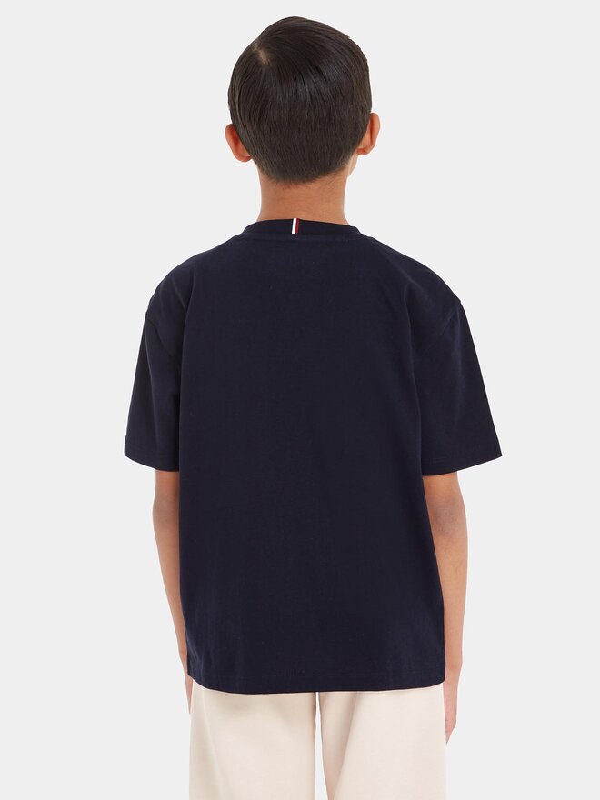 Tommy Hilfiger Tommy Hilfiger T-Shirt KB0KB08575 S Dunkelblau Regular Fit
