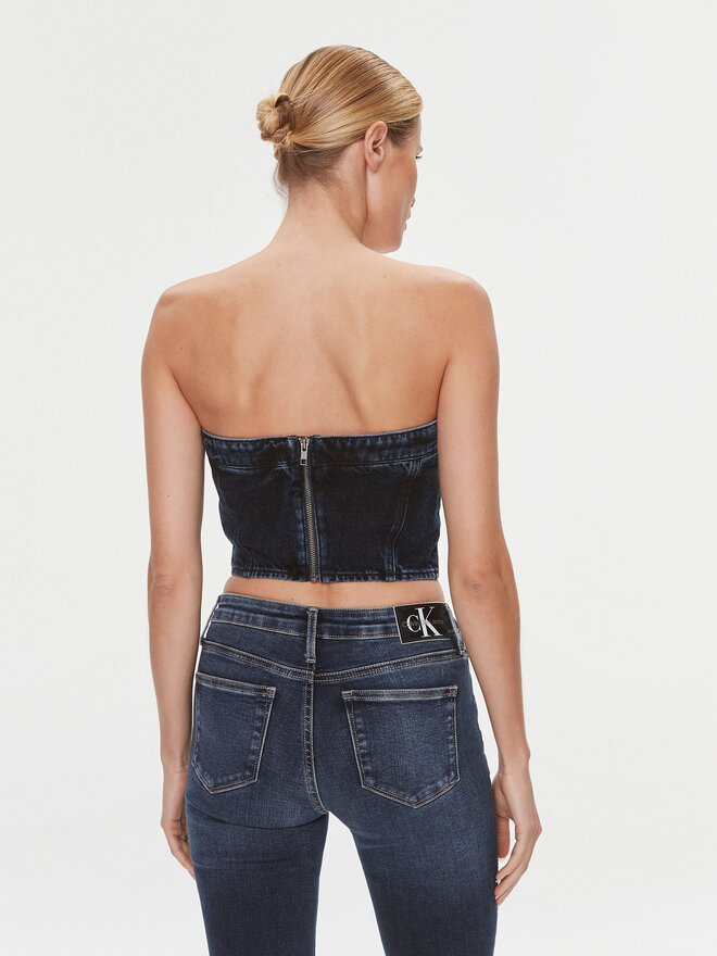 Calvin Klein Jeans Calvin Klein Jeans Top J20J222870 Dunkelblau Slim Fit