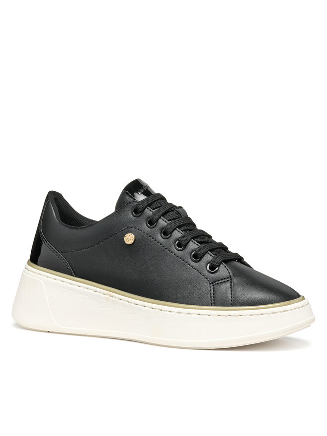 Geox Sneakers Geox D Sunnetty D55YHA 05402 C9999 Negru