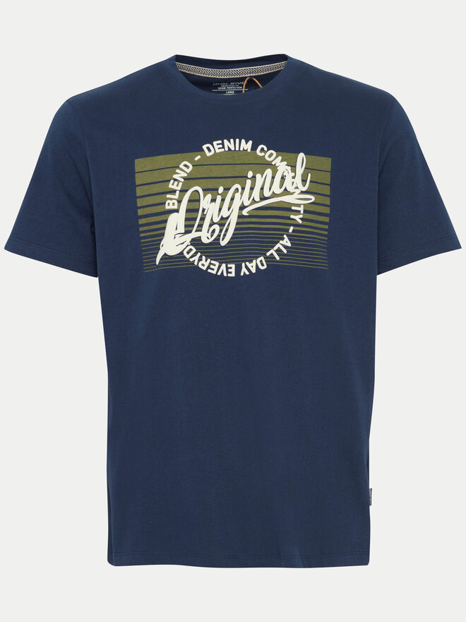 Blend Blend T-Shirt 20717959 Dunkelblau Regular Fit