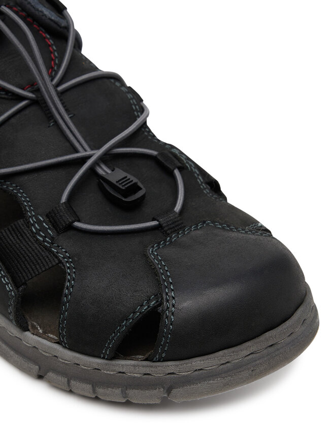 Josef Seibel Sandalen Josef Seibel Brendan 05 16805 Schwarz-Kombi 101