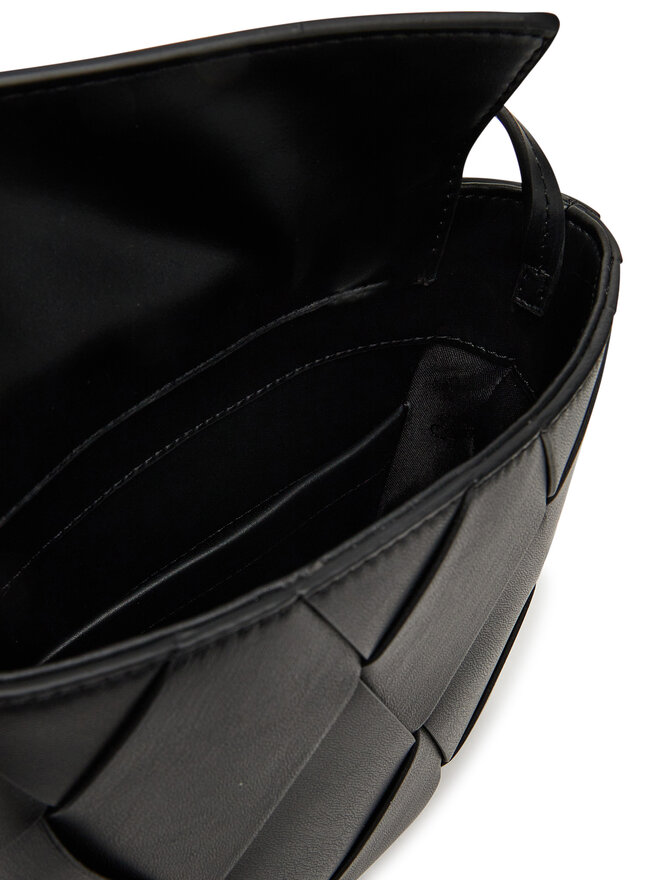 Calvin Klein Geantă Calvin Klein Ck Woven Square Crossbody K60K612991 Negru