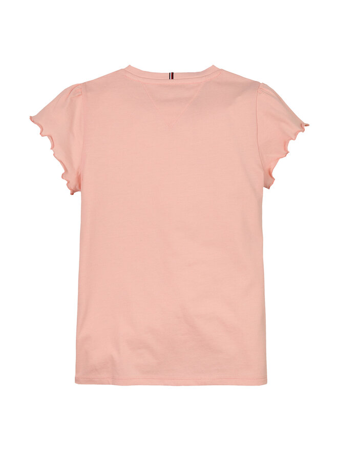 Tommy Hilfiger Tommy Hilfiger Marškinėliai Essential KG0KG07052 D Rožinė Regular Fit