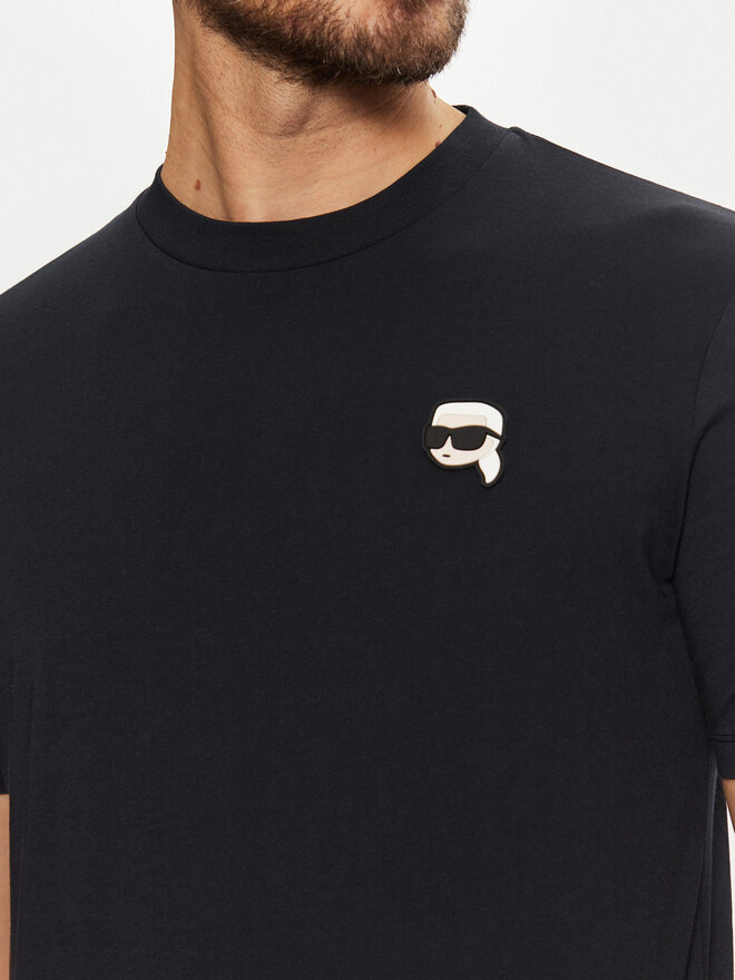 KARL LAGERFELD KARL LAGERFELD Camiseta 755710 551224 Azul marino Regular Fit