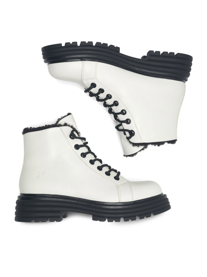 Jenny Fairy Schnürstiefeletten Jenny Fairy MELODY WS6126-08 Weiß