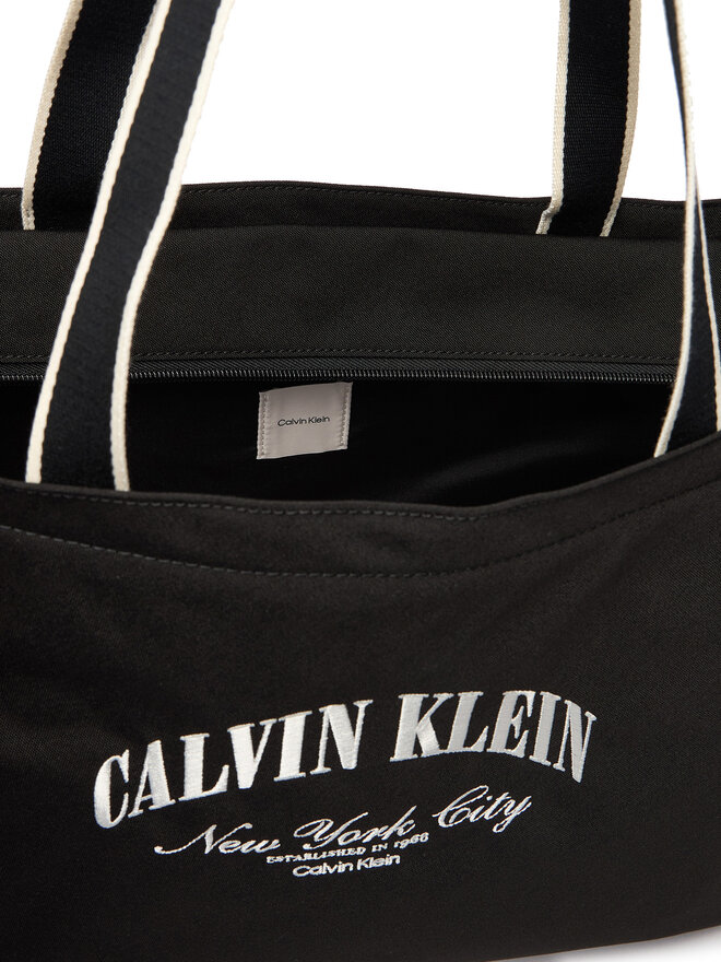 Calvin Klein Tasche Calvin Klein Graphic Capsule Tote LV04D3348G Schwarz