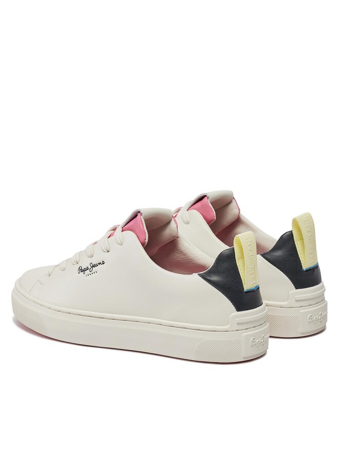 Pepe Jeans Sneakersy Pepe Jeans Camden Action W PLS00005 Bílá