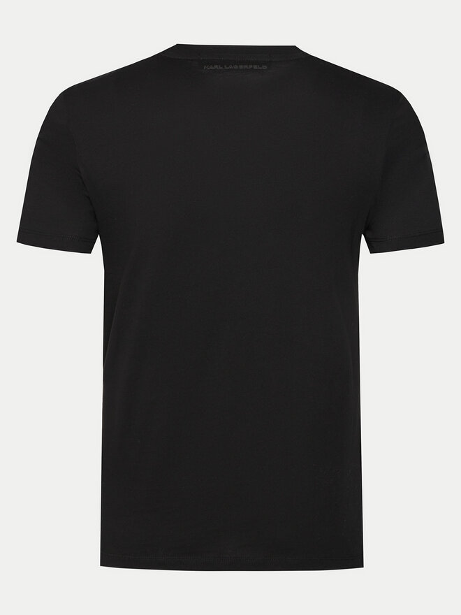 KARL LAGERFELD KARL LAGERFELD T-Shirt 755021 552224 Schwarz Regular Fit