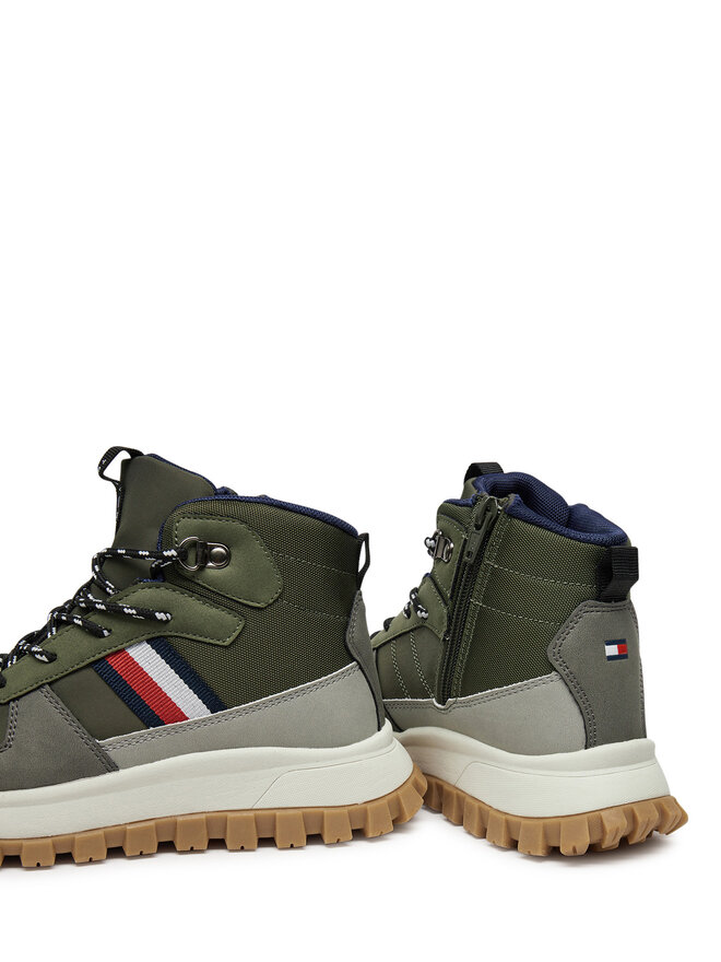 Tommy Hilfiger Bakancs Tommy Hilfiger T3B9-33680-1696A S Zöld