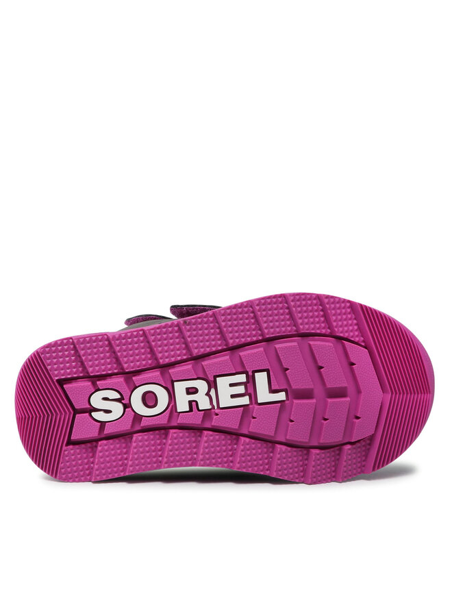 Sorel Μπότες Χιονιού Sorel Childrens Whitney II Strap Wp NC3919 Γκρι