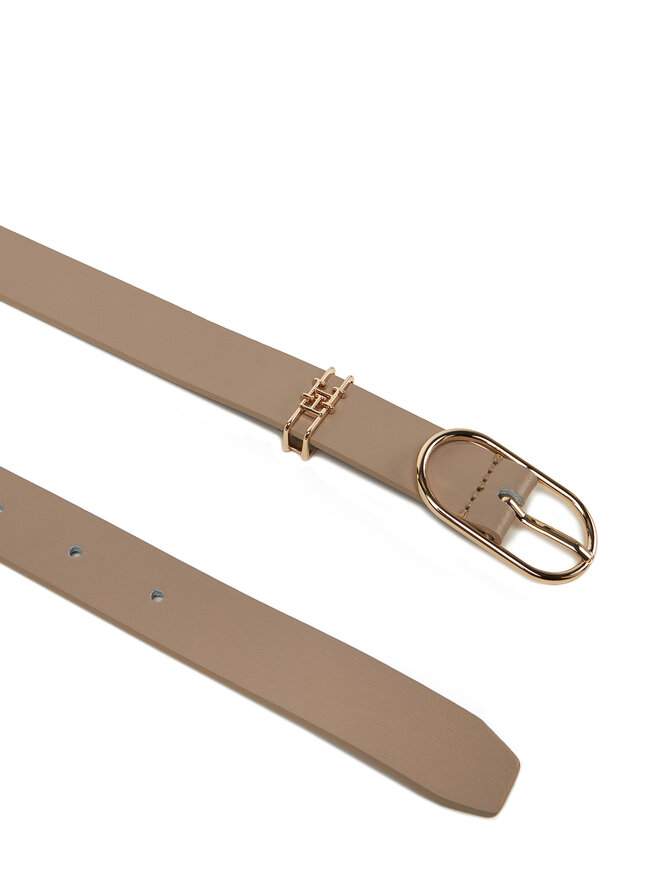 Tommy Hilfiger Damengürtel Tommy Hilfiger Feminine 2.5 AW0AW17494 Écru