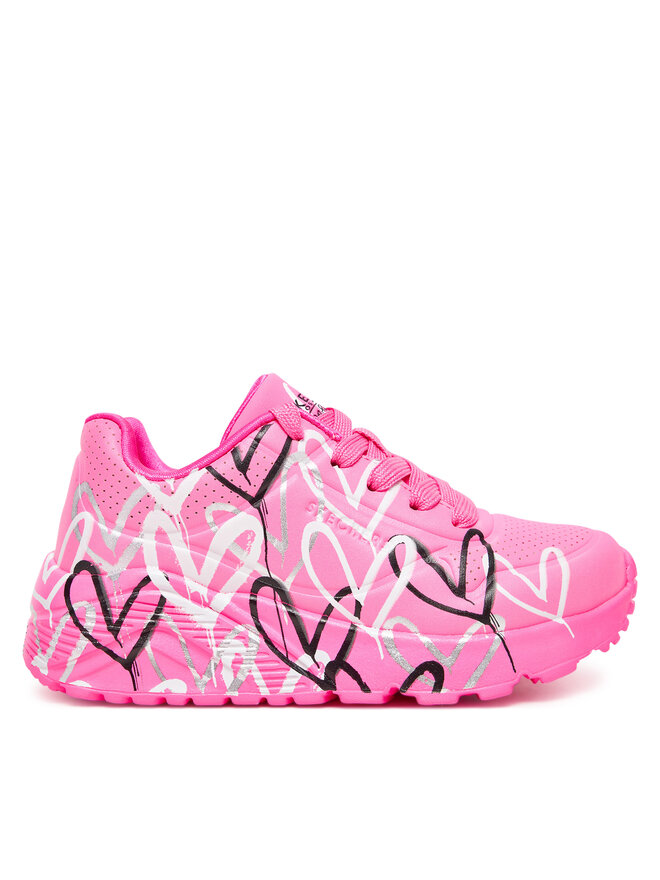 Skechers Αθλητικά Skechers Uno Lite-Metallic Love 314067L/HPMT Ροζ