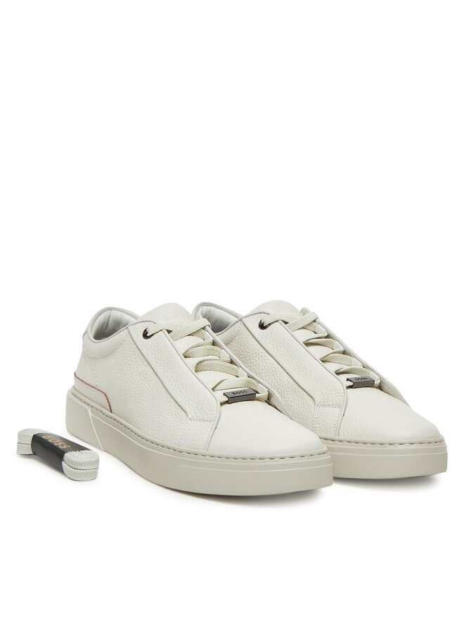 BOSS Sneakersy BOSS 50545153 Biela