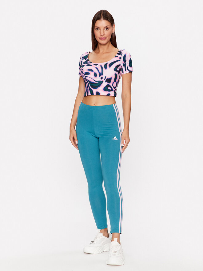 adidas adidas Marškinėliai IM2566 Rožinė Loose Fit