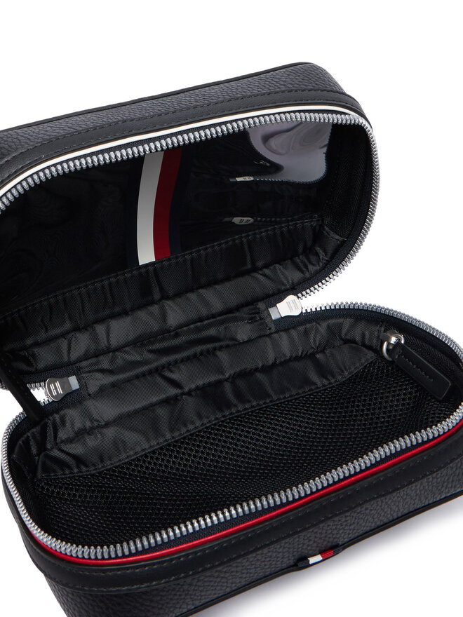 Tommy Hilfiger Kosmetiktasche Tommy Hilfiger Th Central Washbag AM0AM14824 Schwarz