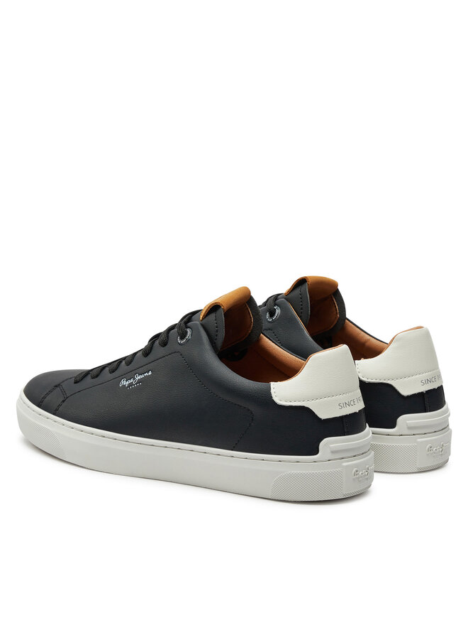Pepe Jeans Sneakersy Pepe Jeans Camden Club M PMS00020 Čierna