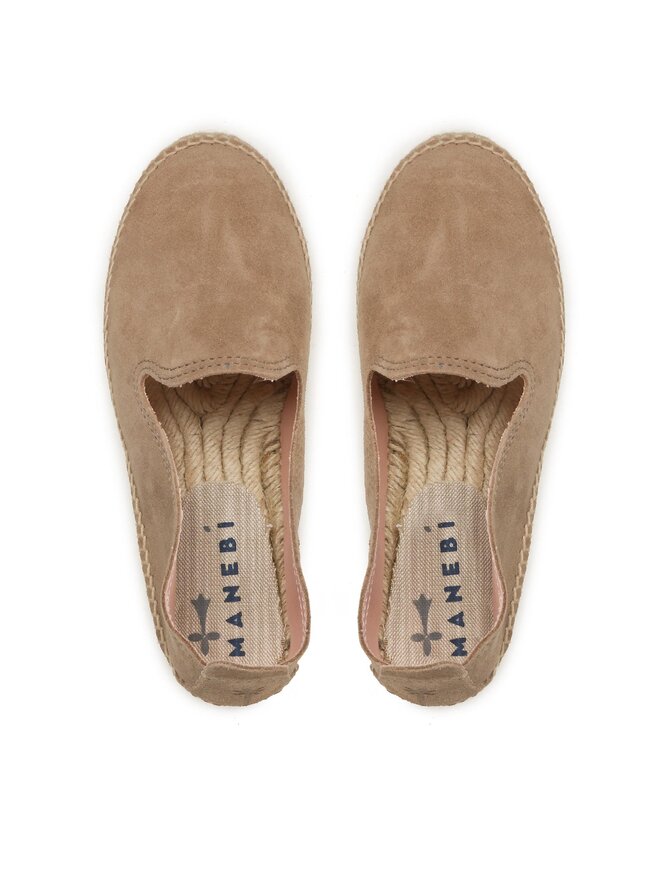 Manebi Alpargatas Manebi Flat Espardilles W 1.9 N0 Beis