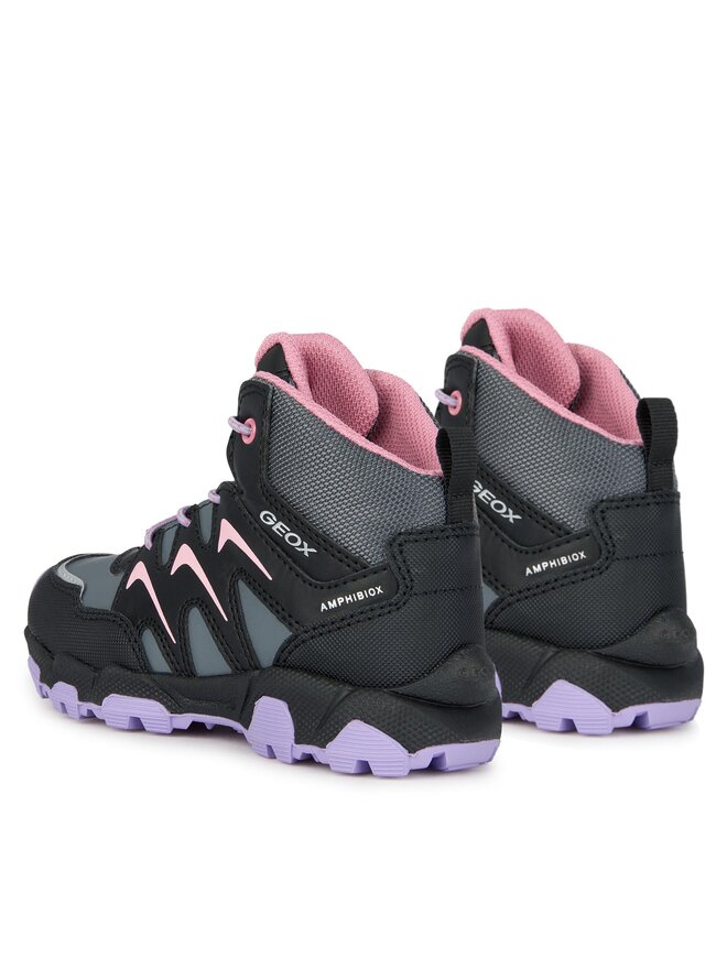 Geox Schnürschuhe Geox J Magnetar G. B Abx J264LB 054FU C9266 S Schwarz