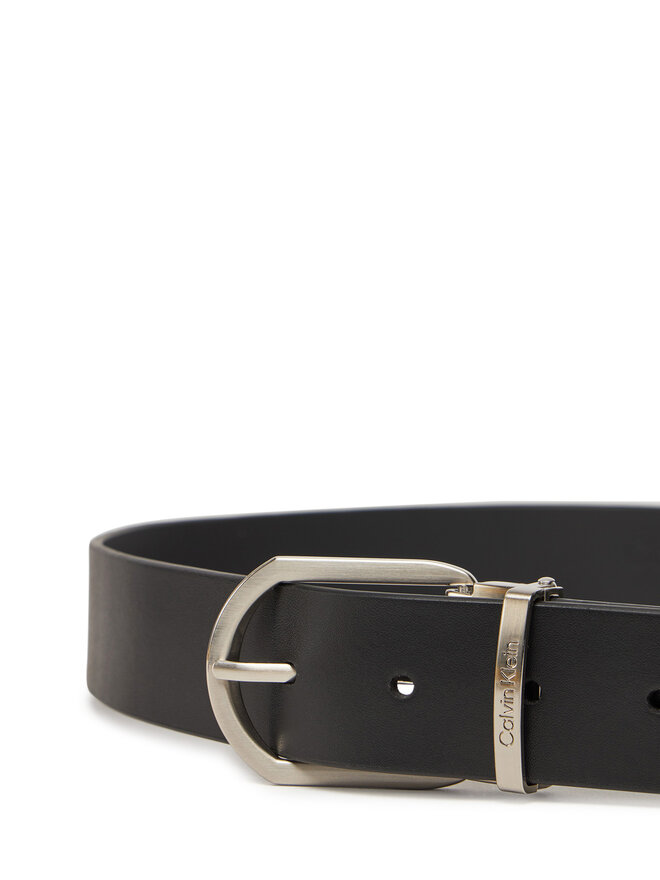 Calvin Klein Чоловічий ремінь Calvin Klein Adj Casual Round 35Mm K50K512838 Чорний