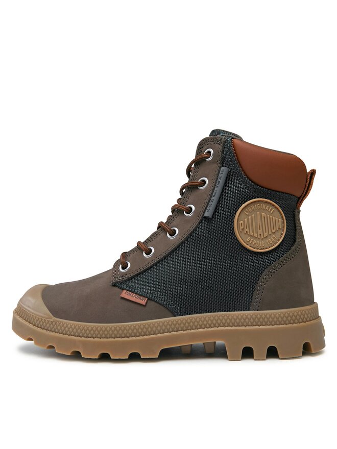 Palladium Schnürstiefeletten Palladium Pampa Sc Wpn U-S 77235-236-M Braun