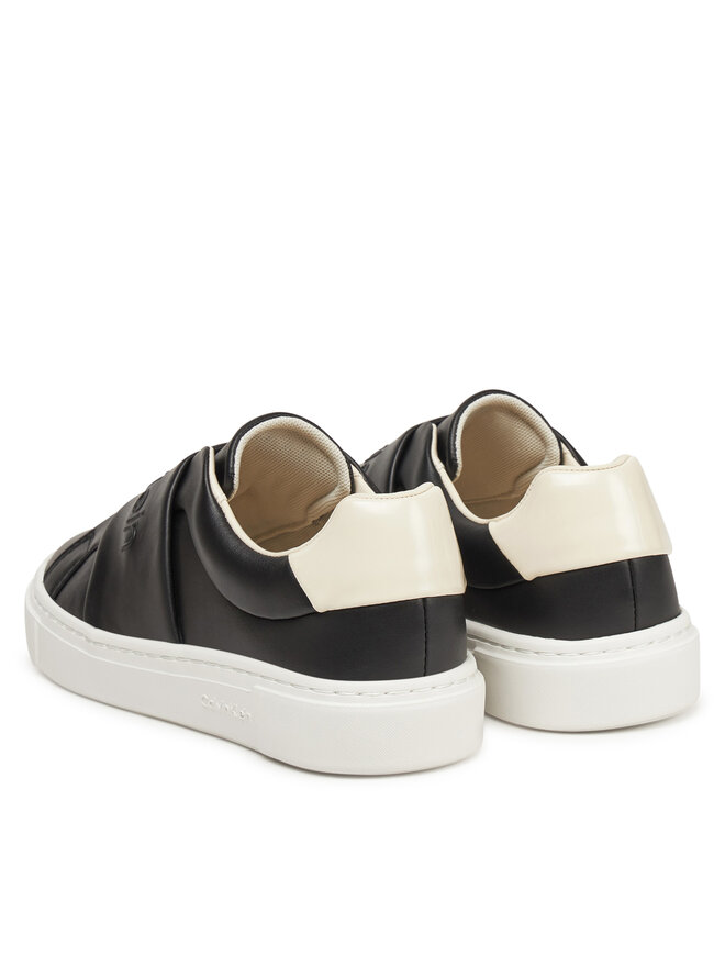 Calvin Klein Sneakersy Calvin Klein Cupsole Slip On - He Nappa HW0HW02471 Czarny