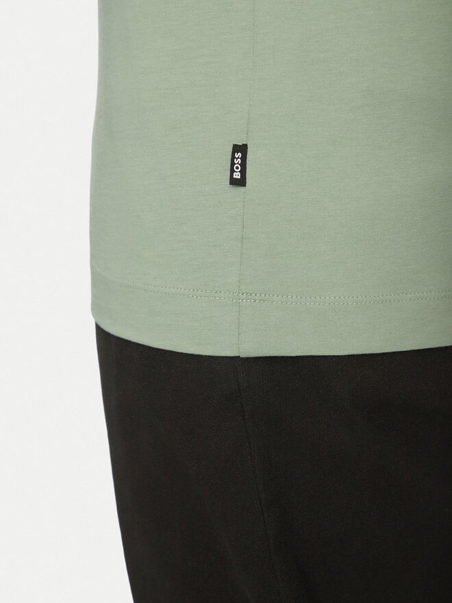 BOSS BOSS Футболка Thompson 01 50468347 Зелений Regular Fit