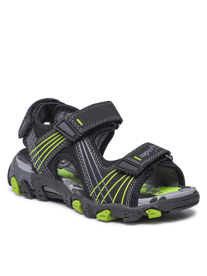 Superfit Sandály Superfit 0-800100-0100 M Černá