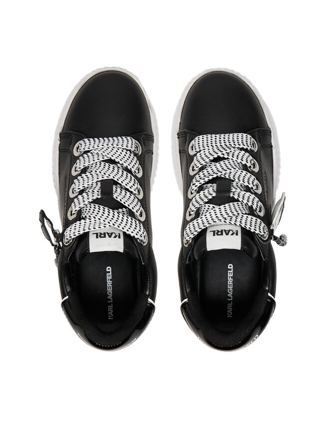 KARL LAGERFELD Tenisice KARL LAGERFELD Krepper Lo KL42376T Crna