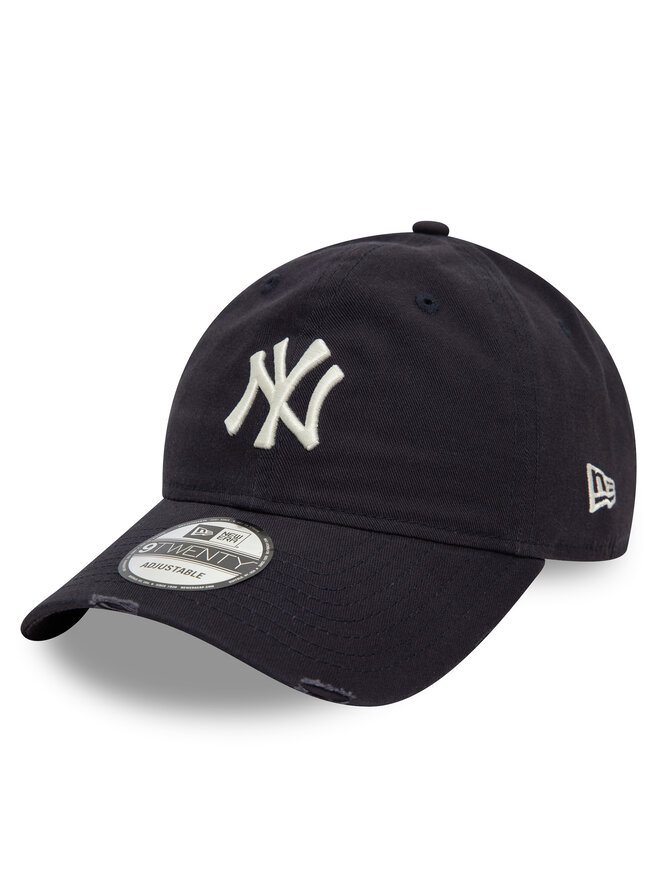 New Era Czapka z daszkiem New Era Distressed 9Forty New York Yankees 60595226 Granatowy