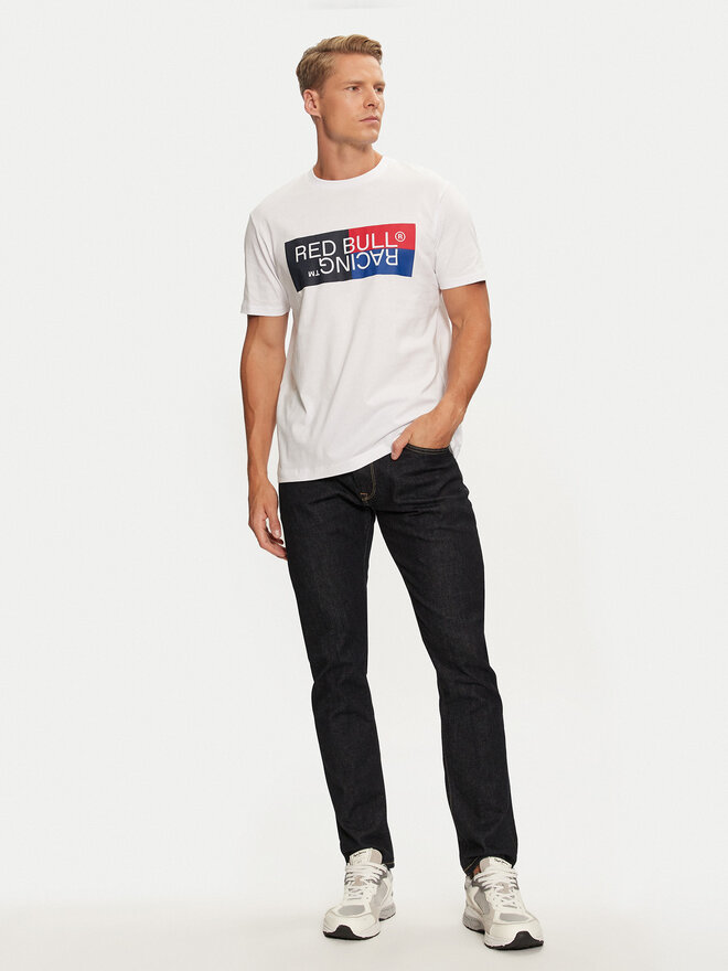 Pepe Jeans Pepe Jeans Marškinėliai Red Bull Racing RM500001 Balta Regular Fit