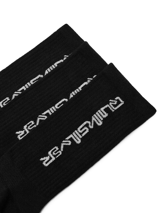 Quiksilver Довгі шкарпетки Quiksilver AS_QUIKSILVER_100W_SS25 (3-PACK) Чорний
